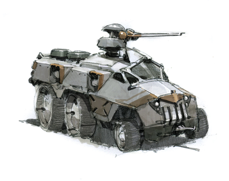 Illustration for article titled From Hawken to...Totoro, the Art of Khang Le
